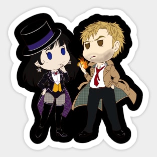 DC's Powerful Magic Duo_unsparking Sticker